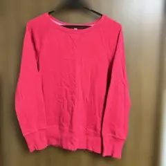 ユニクロ ピンク トレーナー