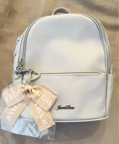 JENNI LOVE リュック水色 リボン ハートチャーム♡新品タグ付きのサムネイル
