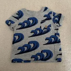 baby gap 波模様 Tシャツ 12-18ヶ月