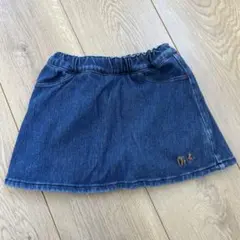 デニムスカート ショートパンツ付き