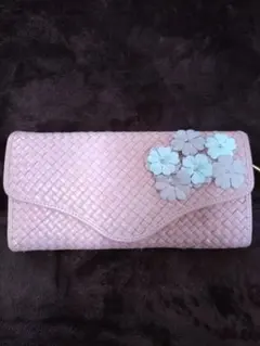 未使用！Kitamura/キタムラ☆レザー・長財布 ローズ/ピンク Kitamura K2 キタムラK2 Kiamura 長財布 財布 ウォレット ピンク