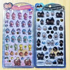 Monchhichi モンチッチ うるちゅるポップシール 2種