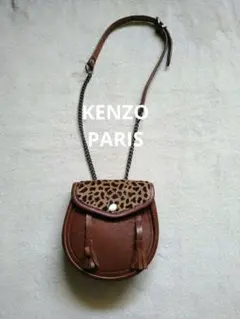 激レア❤【KENZO PARIS】❤本革製チェーンベルト