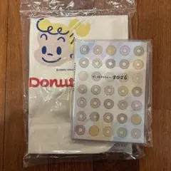 ミスタードーナツ　福袋　スケジュールルン&トートバッグ