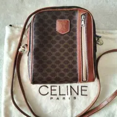 CELINE ショルダーバッグ トリオンフ マカダム柄 オールドセリーヌ