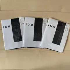 iCB 25デニール　シアータイツ　ネイビー　3枚セット　新品未開封