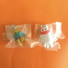 【新品】ディズニー めじるしアクセサリー Winter プーさん　ベイマックス