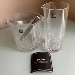 HOYAクリスタルガラス フラワーベース 26cm 未使用 - メルカリ