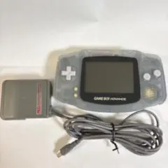 ゲームボーイアドバンス クリアカラー ACアダプター付き