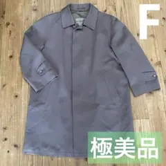 【ほぼ未使用】ツバメ メンズ コート カーキ色 フリーサイズ☆あったかおしゃれ♪