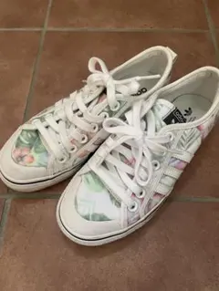 美品 adidas originals 花柄 スニーカー23cm アディダス