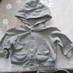 COMME CA ISM グレー パーカー