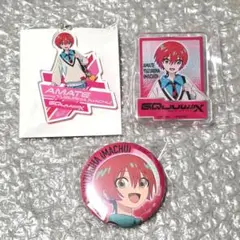 GQuuuuuuXジークアクス アクリルキーホルダー クリップ 缶バッジ マチュ