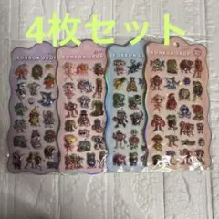 ブレインロット 4枚セット ボンボンシール BONBONDROP トゥントゥン