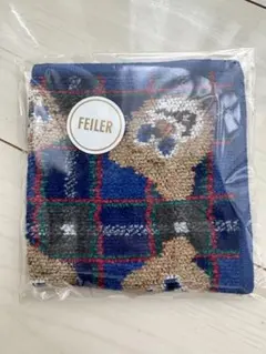 FEILER フェイラー 神戸タータンテディハンカチ さんちか限定 - メルカリ