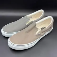 【訳あり新品】VANS ヴァンズ SLIP-ON CHARCOAL 26cm