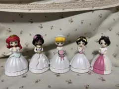 カプセルトイ ディズニープリンセス フィギュア 5種