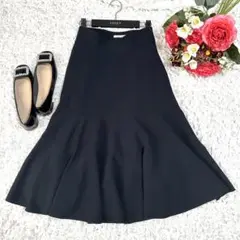 未使用級✨2022年購入✨洗える✨38 FOXEY フレア ロングスカート