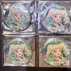 アイカツ！ アトレ秋葉原 おうちdｅサマーパーティ！ 藤堂ユリカ 缶バッジ4個