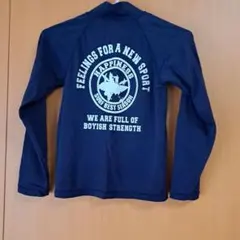 ラッシュガード　140ネイビー