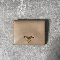 PRADA プラダ 三つ折り財布 ミニウォレット サフィアーノレザーのサムネイル