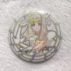 キミとアイドルプリキュア展 キュアズキューン サイン入り缶バッジ