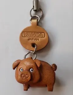 VANCA うし(辰？) レザーキーホルダー - メルカリ