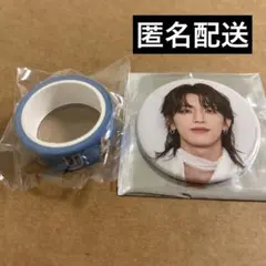 INI XQUARE 髙塚大夢 缶バッジ マスキングテープ カプセルトイ