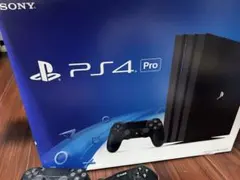 SONY PS4 Pro 本体 コントローラー2個付き