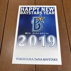 ベイスターズ　2019年　年賀ハガキ