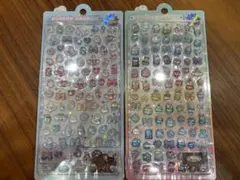 ボンボンドロップシール mini オリジナル　2枚セット　めろめろ　なないろ