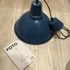 【お値下げ】IKEA新品未使用シーリングライト 青FOTO38cm