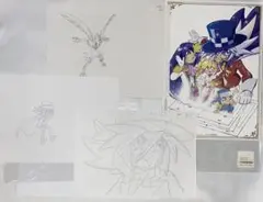 ドラゴンボール A4,A3原画 孫悟空 ミスターサタン パン - メルカリ