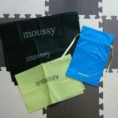 moussyのショップ袋(不織布)