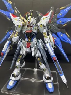 MGEX ストライクフリーダム 全塗装完成品 ガンダムseed destiny - メルカリ