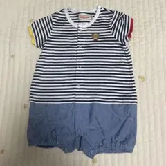 ミキハウス 半袖ロンパース 70cm