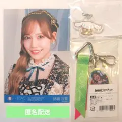 【匿名配送】イコラブ 諸橋沙夏 8周年生写真・めじるしキーホルダー・DMM D賞