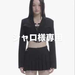THEREDTHREAD S leather jacket cropped - メルカリ