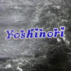 デコうちわ　デコ文字　うちわ　団扇　【 Yoshinori 】