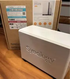 保証あり Synology DS223j キット 2ベイ CPU 1GBメモリ