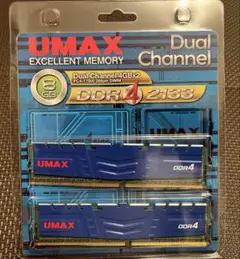 UMAX DDR4-2133 4G×2 デスクトップ用メモリー