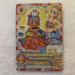 アイカツカード　夏樹みくる　サマーデイミラクルドレス