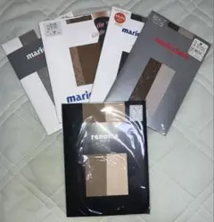 【marie claire】【renoma】ストッキング 5足セット（未開封）