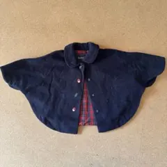 FAMILIAR ネイビーポンチョ 80