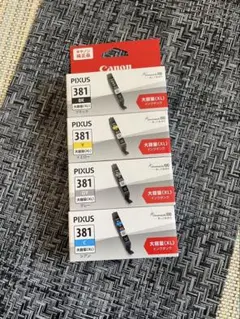 Canon 純正 BCI-381XL BK C Y GY 大容量 4本セットのサムネイル