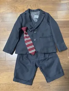 極美品☆グリーンレーベルリラクシング フォーマルスーツ 120 入学式