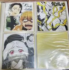 鬼滅の刃 全集中展 ミニ色紙 禰豆子 炭治郎 善逸