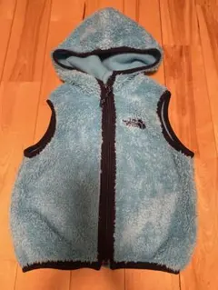 THE NORTH FACE フリースベスト 100cm 水色