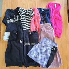 女の子 まとめ売り 9点 ブランシェス 西松屋 ユニクロ 秋冬 長袖 120