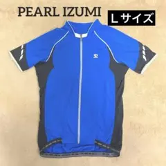 PEARL IZUMI サイクルジャージ ブルー Lサイズ　半袖　パールイズミのサムネイル